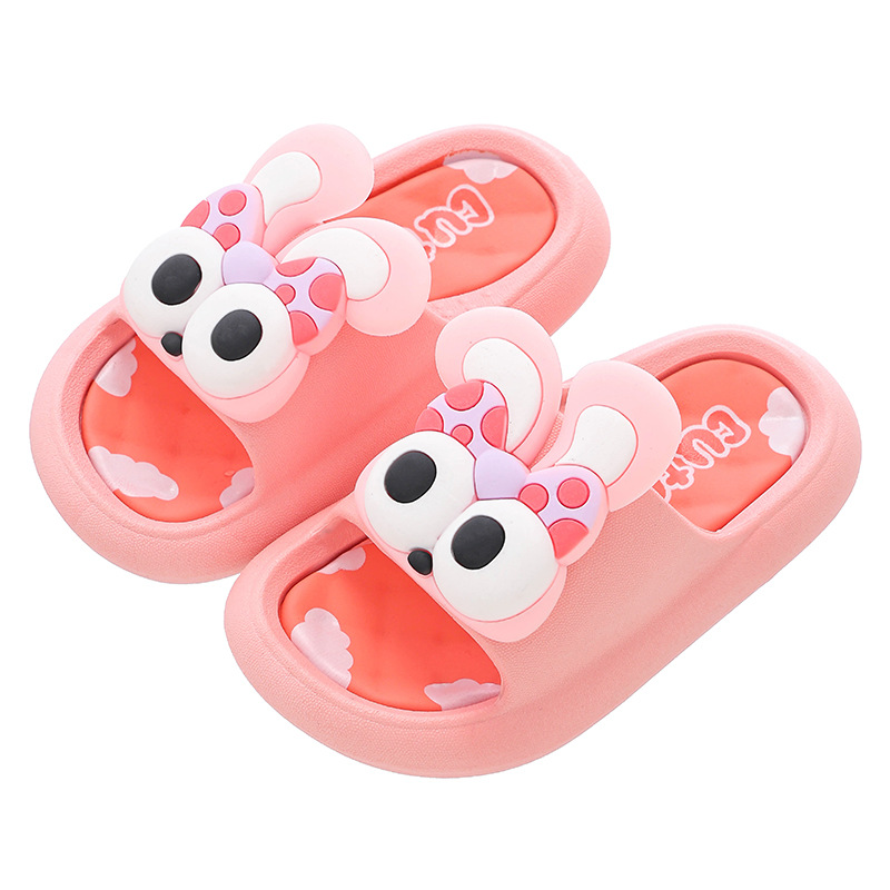 Summer children's slippers boys and girls indoor non-slip soft bottom Bath Children parent-child baby children Beach slippers