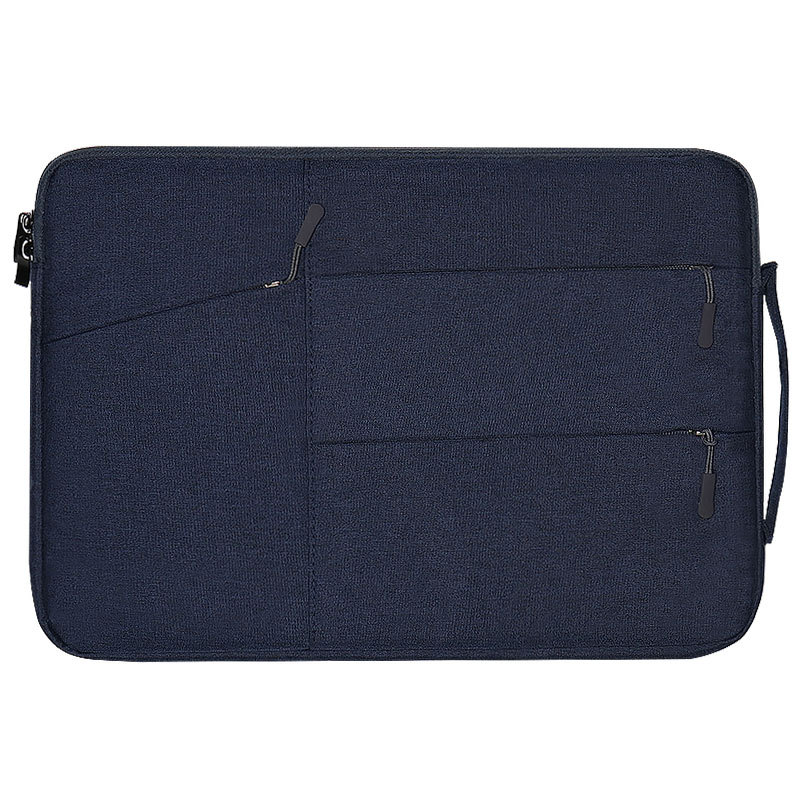 Double-Layer Thickeneded Plush Handbag Casual 8inch Laptop Bag iPhone Apple Computer Bag Business Casual