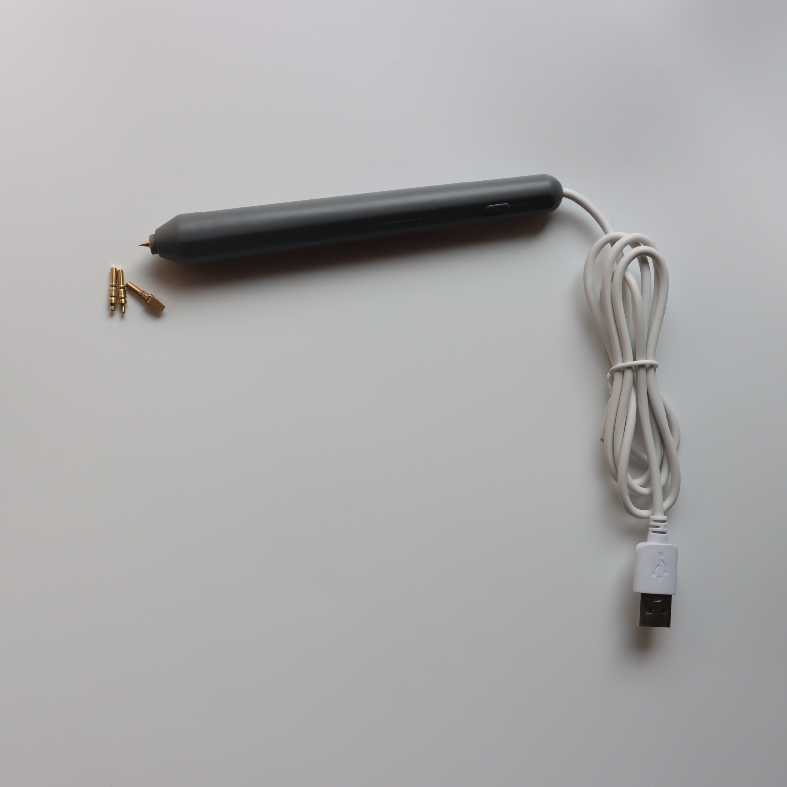 USB charging bronzing pen DIY hand hot stamping tool gold foil creative bronzing heating pen