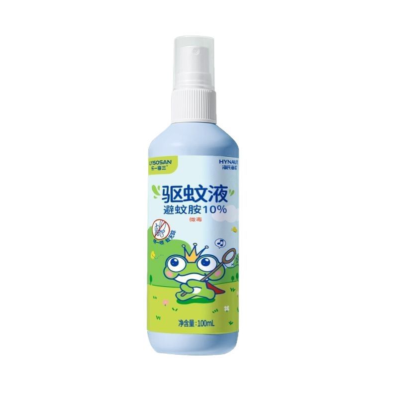 Haishi Hainuole Yixiang Three-Drive Mosquito Repellent Liquid Herbal Anti-Mosquito Liquid 100Ml/Bottle Summer Outdoor Toilet Water