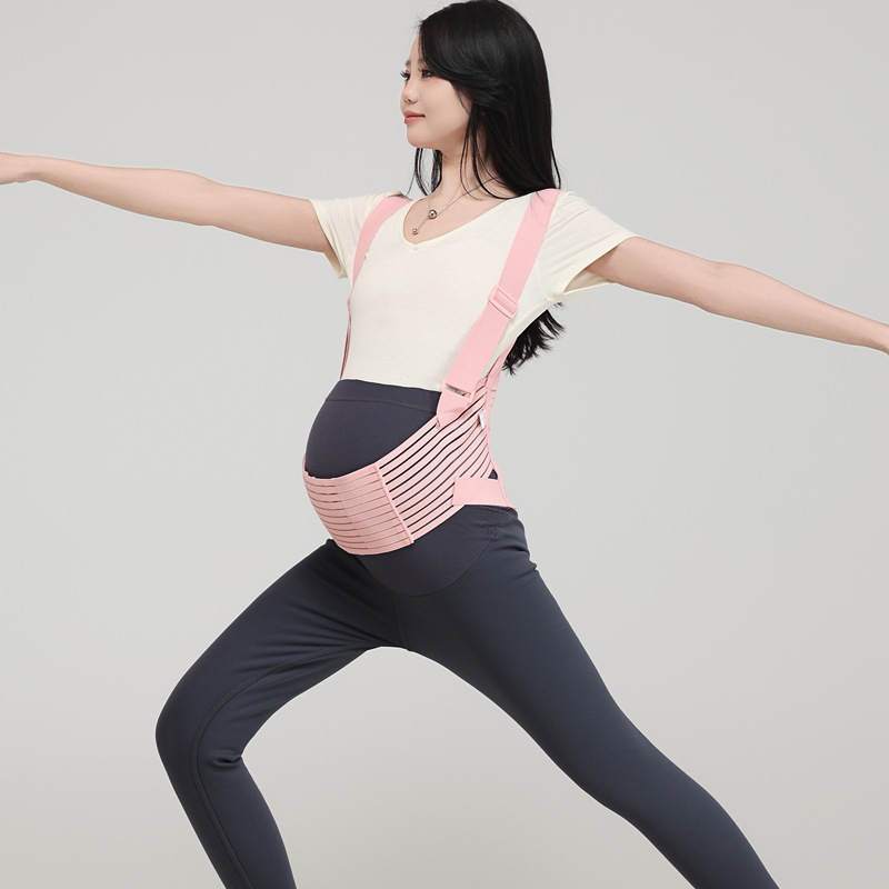 Belly Support Belt for Mid-Late Pregnancy, Four-Season Abdominal Support, Thin, Comfortable Belly Support, Support Sling, Breathable Waist Protection, Special for Pregnant Women
