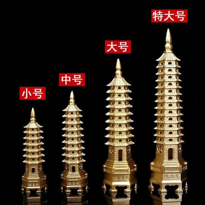 Вэньчан Тауэр, полностью медные украшения, для мальчиков и девочек, 7-, 9- и 13-этажные, настольные декорации, оптовая продажа
