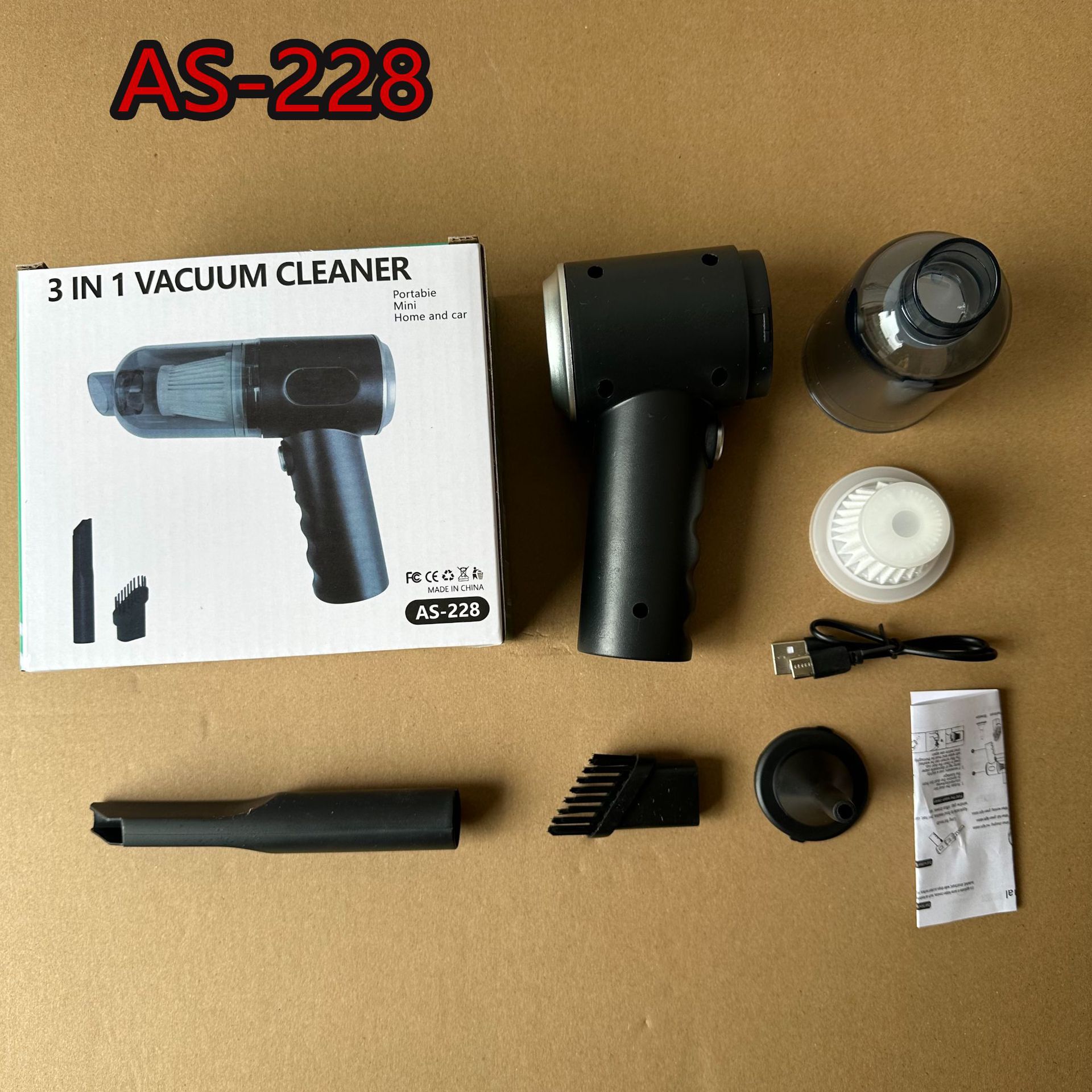 Car Vacuum Cleaner Wireless Super Suction Car Powerful Household Small Mini Handheld Car Special High Power