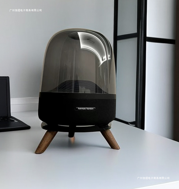 Harmankardon Harman Kardon Audio Stand Is Suitable for Liuli 2/3/4 Generation Crystal 4 Generation Solid Wood Desktop Model