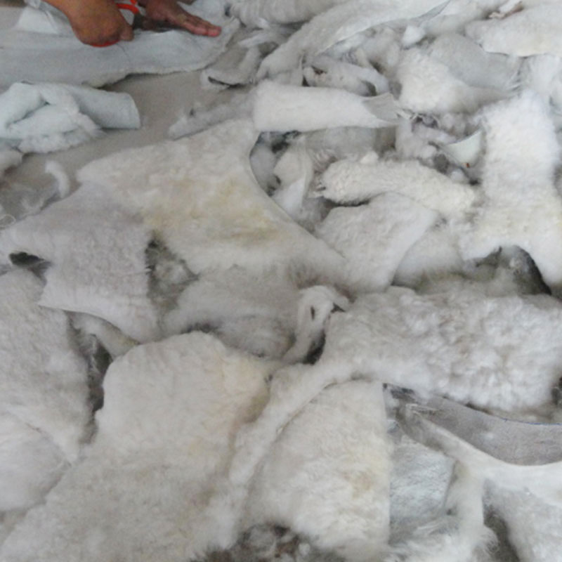 Supply of Large Pieces of Goatskin with More Than 5 Fingers, Dyed Goatskin Scraps, Colorfuled Shoe Lining Materials, Handmade DIY Wool Materials