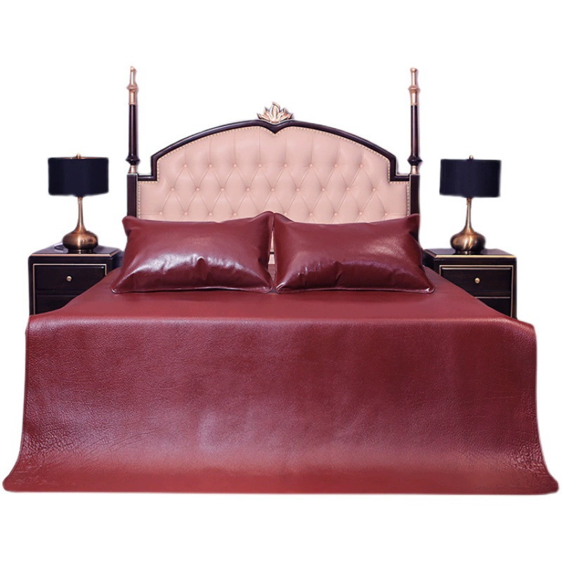 Cowhide Mat, Cowhide Mat, Three-Piece Set, Cowhide Mat, Maternal and Infant Grade Cowhide Mattress, Single Mat, Soft Mat, Ice Silk Mat