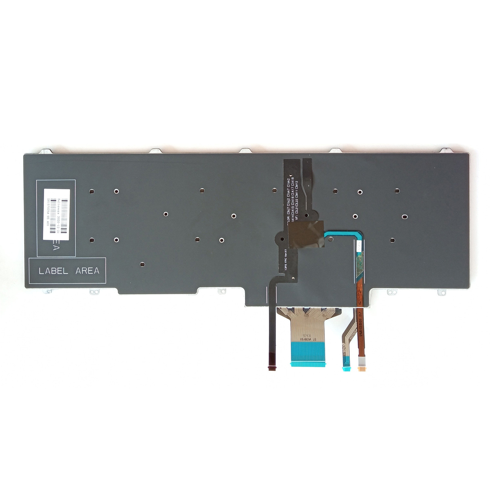 New English for Dell Latitude E5550 E5580 E5590 E5591 laptop keyboard