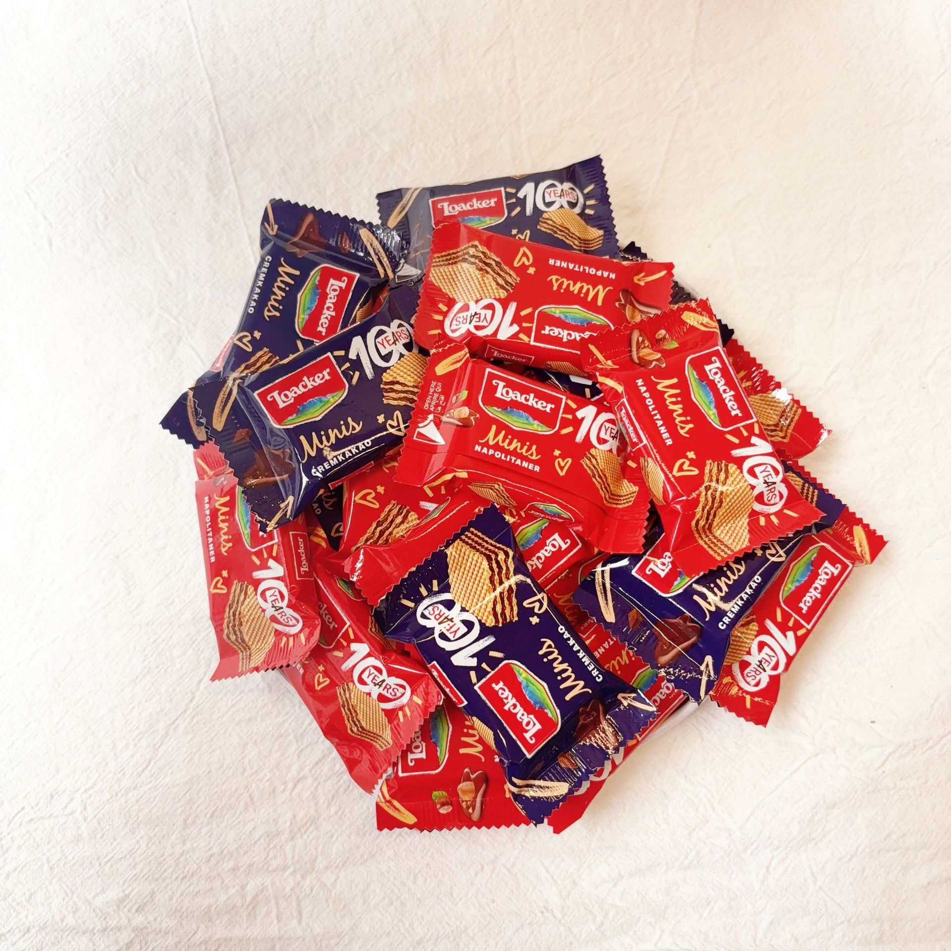 【New Date】Loacker 10g Wafer Italian Imported Snack Gift Wedding Candy Set