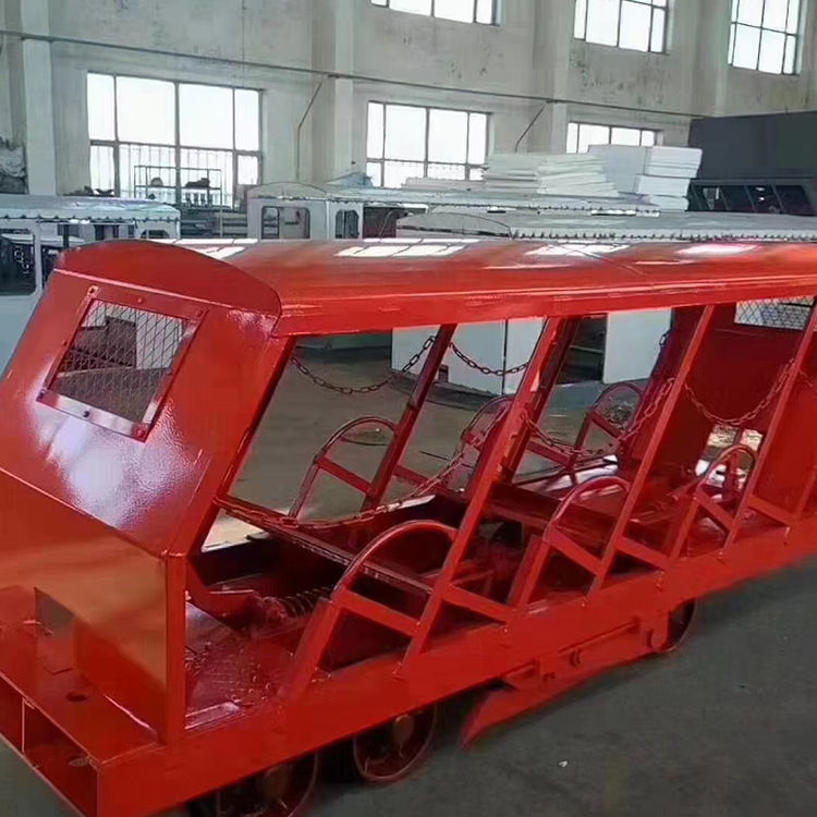 Rail-Mounted Mine Car, Rail-Mounted Inclined Shaft Mine Car, 15-Seat Flat Mine Car, Xrb15-6/6 Inclined Shaft Mine Car