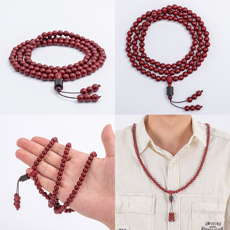 Nfc Smart Necklace Write Business Card Website Scripture Video Music Icid Access Card 108 Rosary Beads Buddha String Jewelry