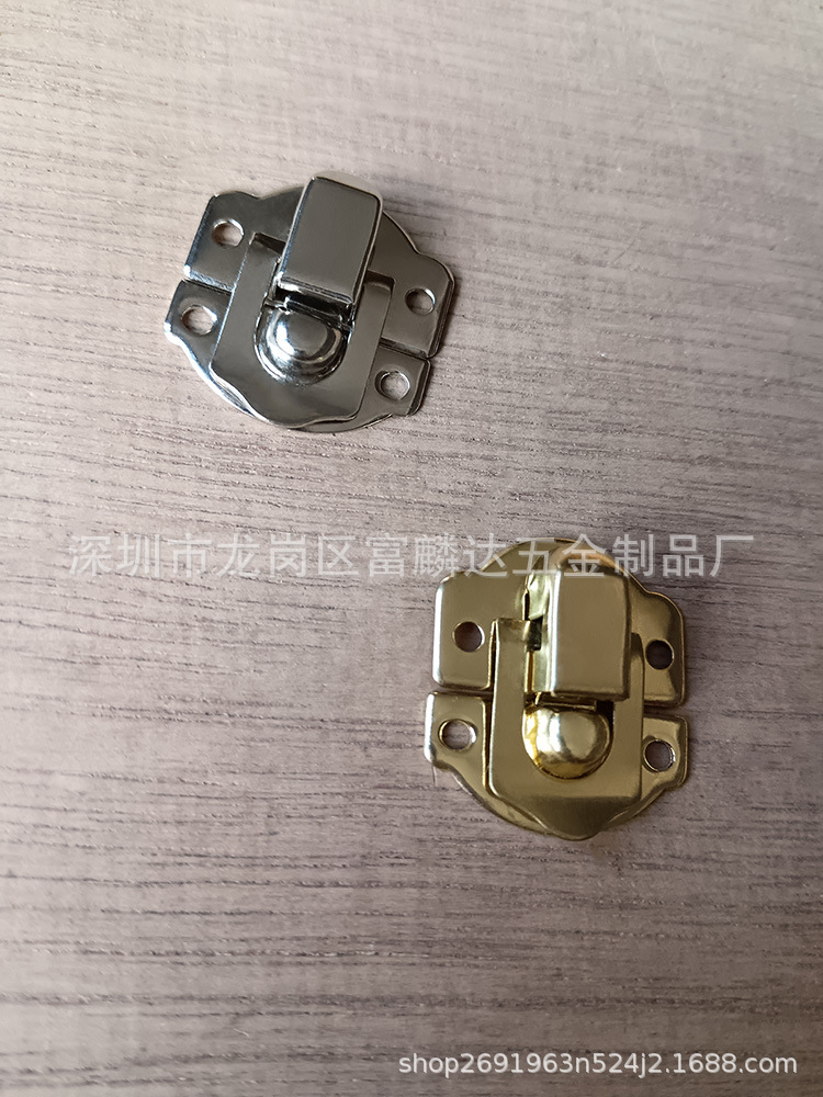 Box Small LocK Wooden Box Hardware Accessories LocK Jewelry Box Tongue-free Iron Kli LocK Small BucKle