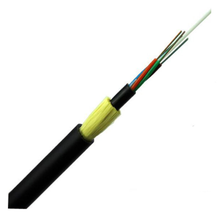 ADSS single sheath optical cable all-dielectric self-supporting optical fiber cable span 100 meters 200 meters 4-288 core cable