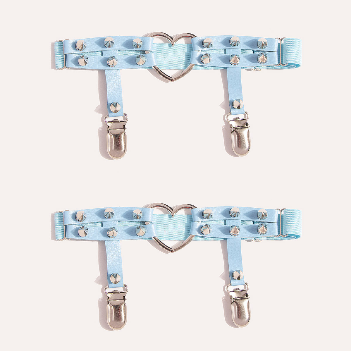 Garter belt accessories silk stockings shorts women's sexy thigh ring Japanese girls socks v buckle leg ring metal buckle socks clip ins