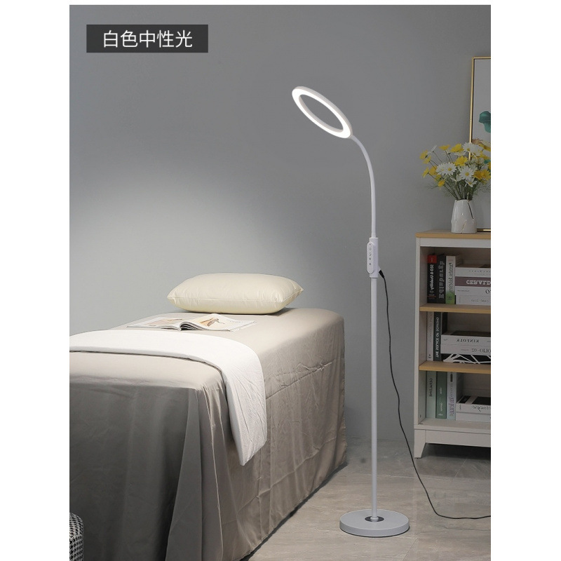 Eyelash LED Floor Lamp Tattoo Cold Light Nail Eyebrow Tattoo Soft Eyelash Super Bright Work Lamp