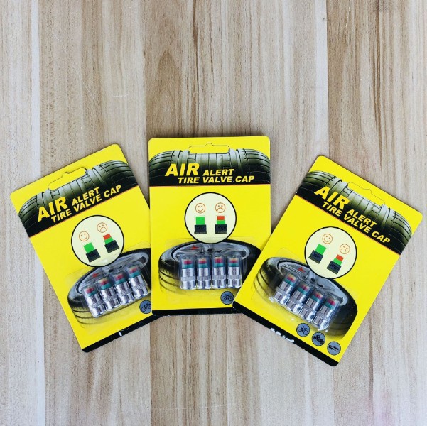 High-precision car tire pressure monitor car tire detection warning cap valve warning cap tire pressure meter