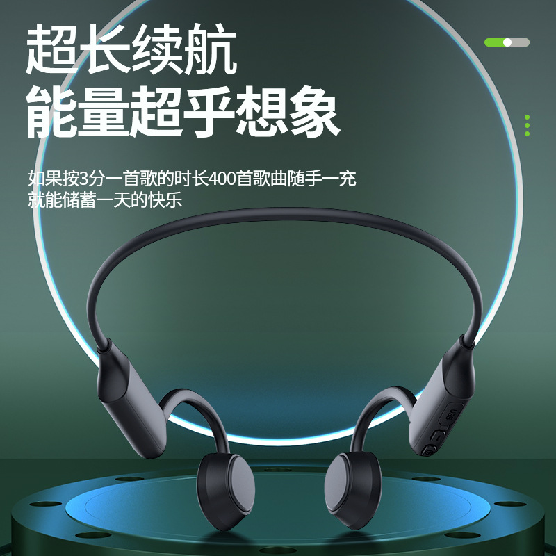 K08 Wireless Bluetooth Bone Conduction Headphones Cross-Border Hot Style
