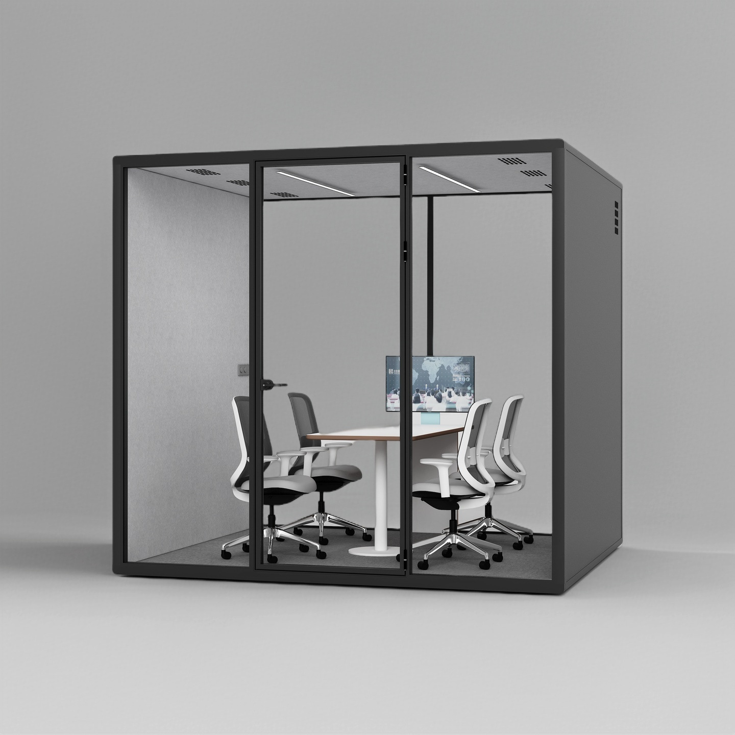 Mobile Phone Booth Soundproof Room Soundproof Cabin Reception Room Negotiation Room Reading Room Training Room Live Broadcast Room Silent Cabin