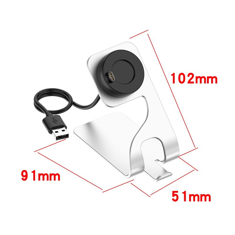 Suitable for Jiaming Venu3/3s watch fenix7 metal charger Vivoactive5 second generation metal charger