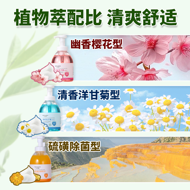 Star hotel antibacterial foam hand sanitizer wholesale fragrance hand sanitizer large capacity 500ml household factory direct sales