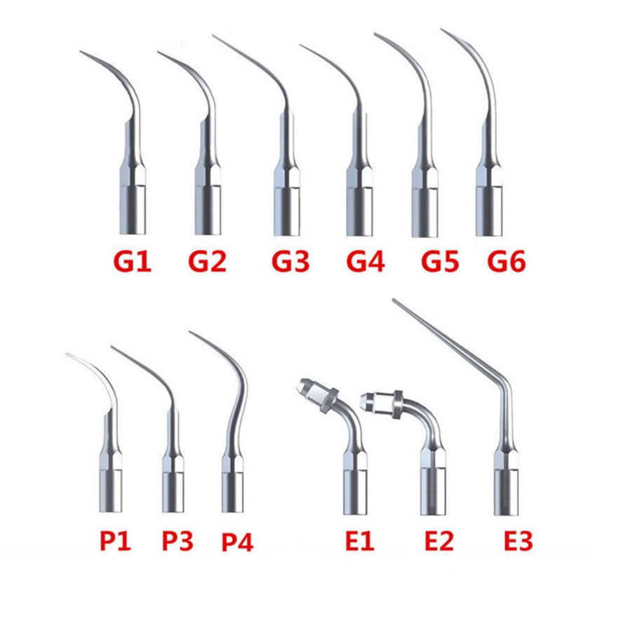Dental Scaler Working Tip, Root Canal Treatment Needle, Tooth Cleaning Scaler Blade, Ultrasonic Working Tip, Complete Model