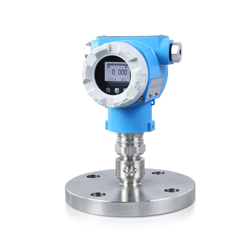 Single Flange Pressure Transmitter Sensor Intelligent Differential Pressure Transmitter Explosion-Proof Diaphragm Level Gauge