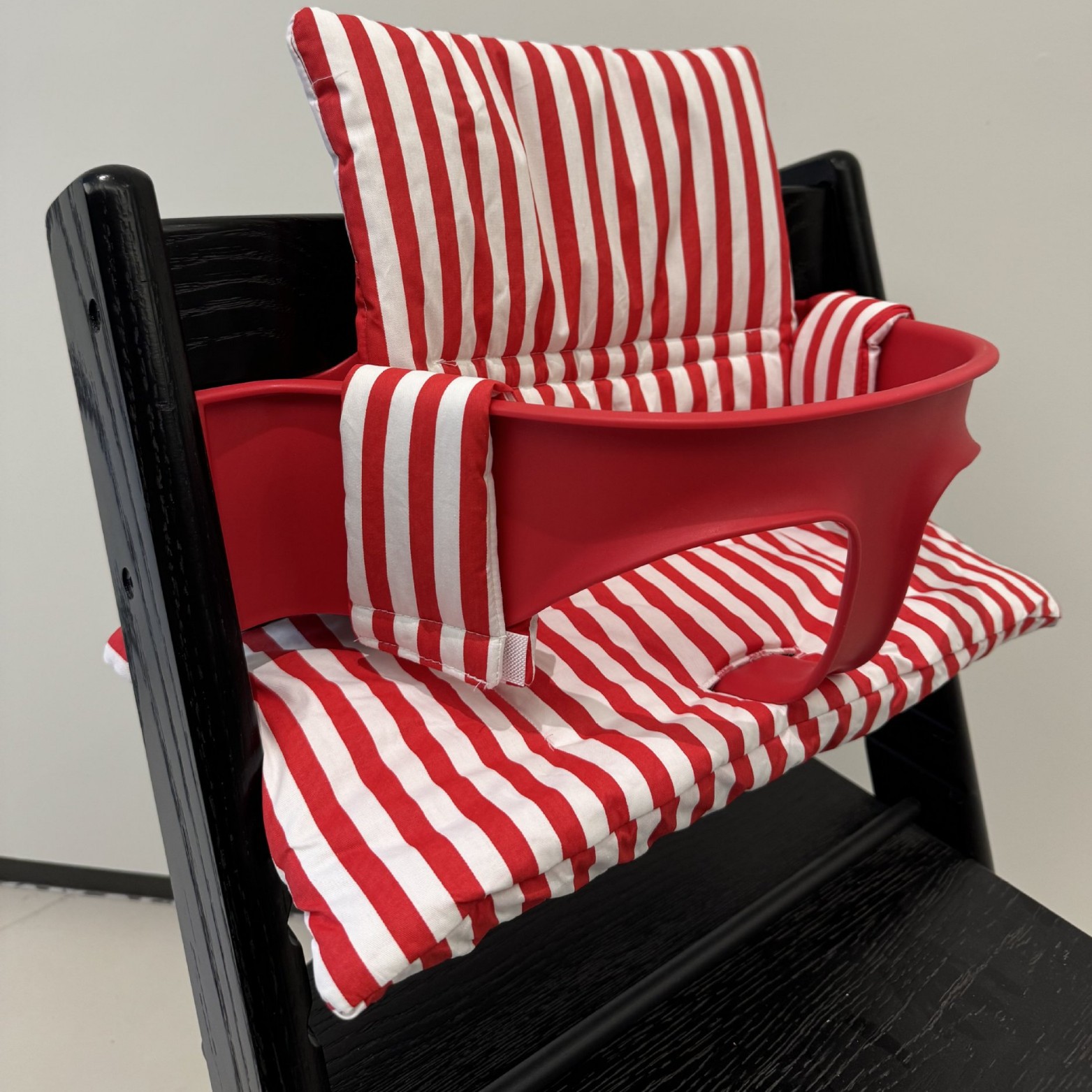 st same style ancestral version dining chair baby growing chair accessories cotton cushion guardrail safety belt solid wood children's accessories