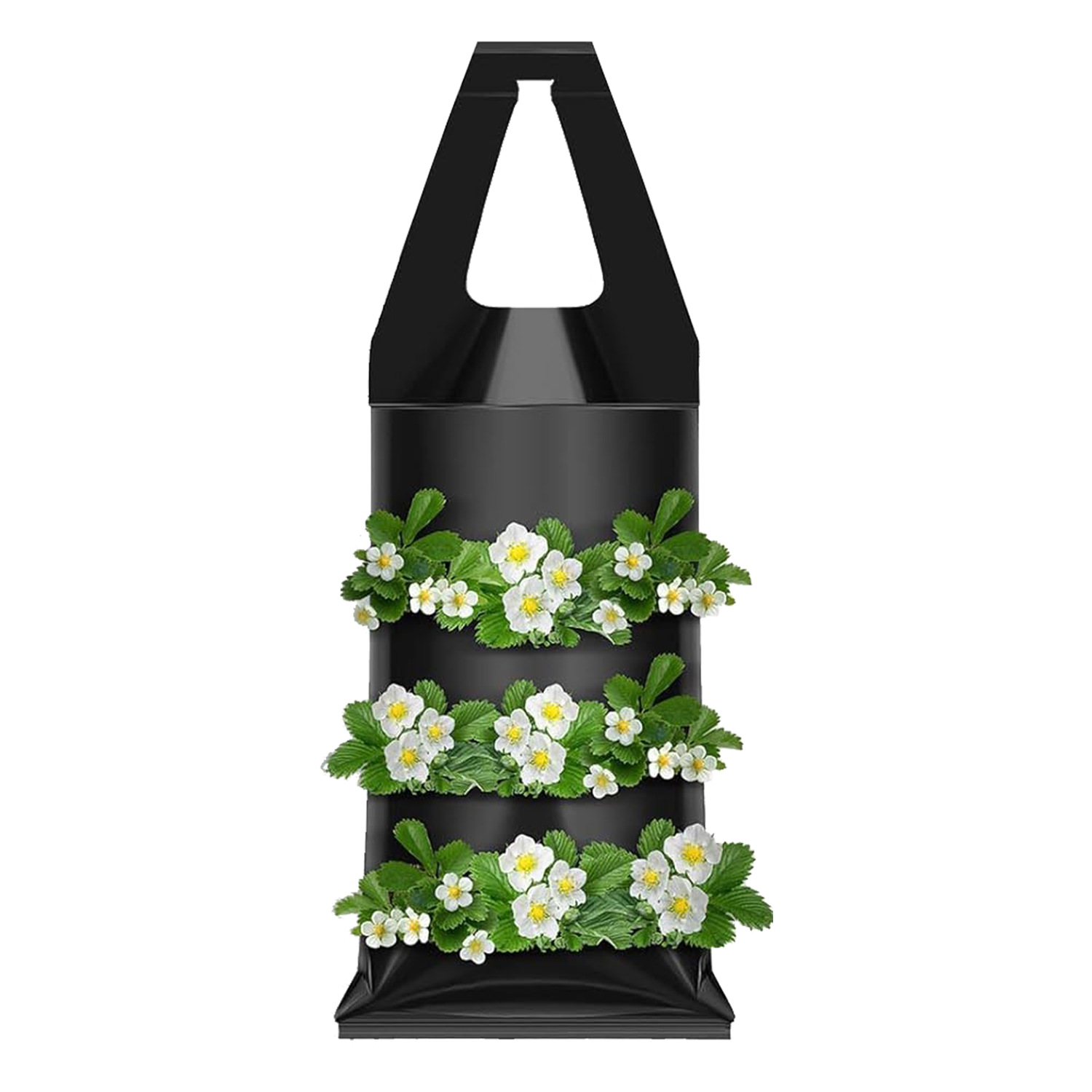Hanging Seedling Bag Pe Flower Bag Dwarf Morning Glory Cultivation Bag Satchel Strawberry Planting Bag Home Gardening Bag