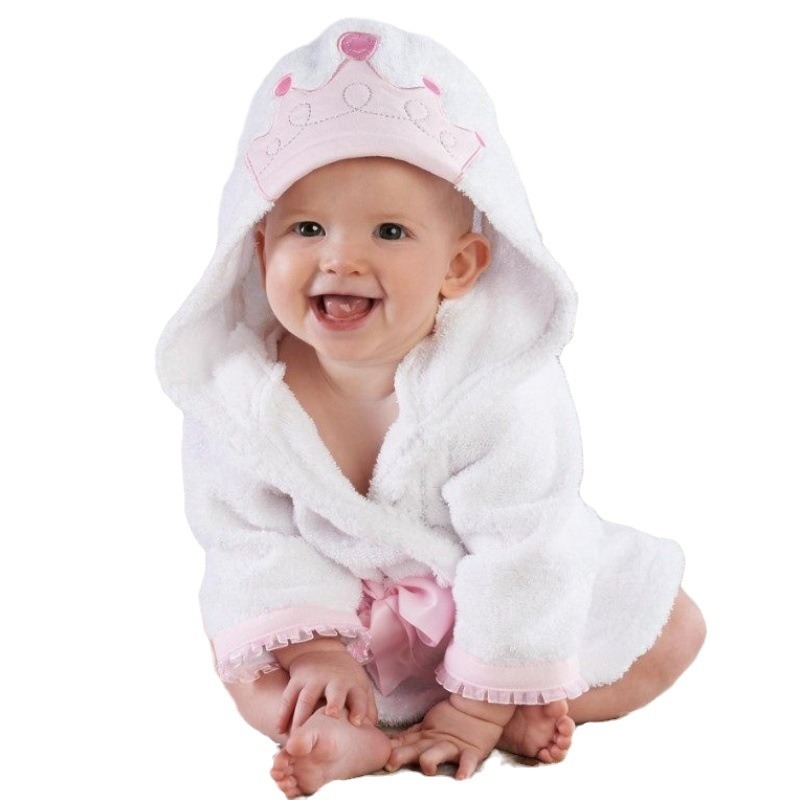 3 Size shark bath towel European and American baby cartoon bathrobe baby hooded foreign trade bath towel European size children bathrobe