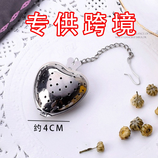 304 нержавеющая сталь, фильтр для чая в форме клубники, оптовая продажа