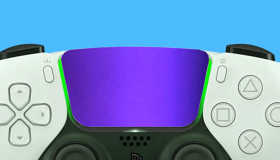 ps5 handle touch screen sticker handle sticker middle film Touch Board protective sticker frosted brushed carbon sticker