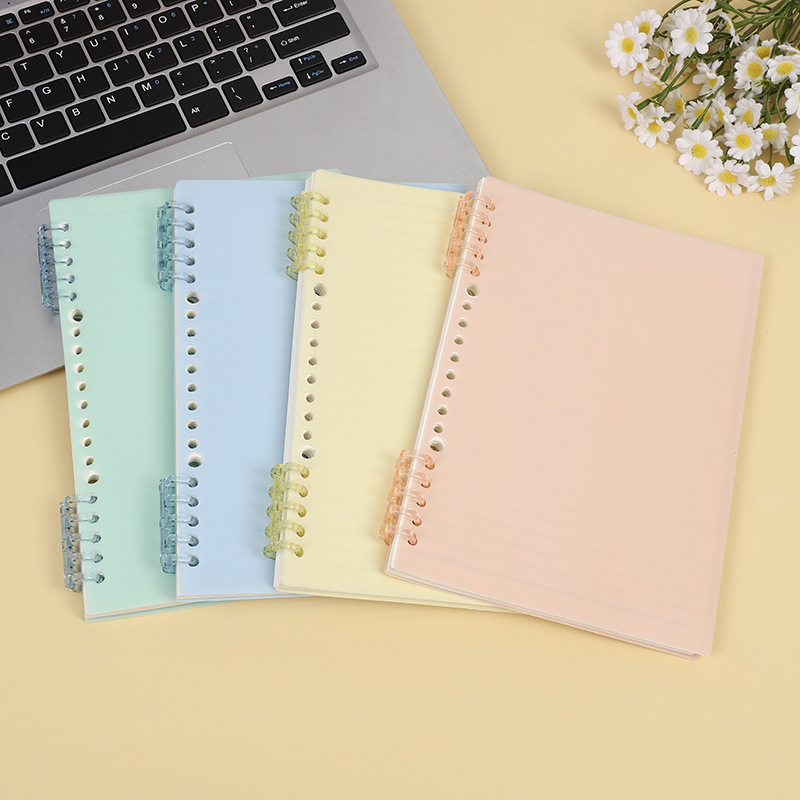 B5 Hand-Friendly Loose-Leaf Detachable Notebook Simple Coil for College Students, Junior High School Students and High School Students