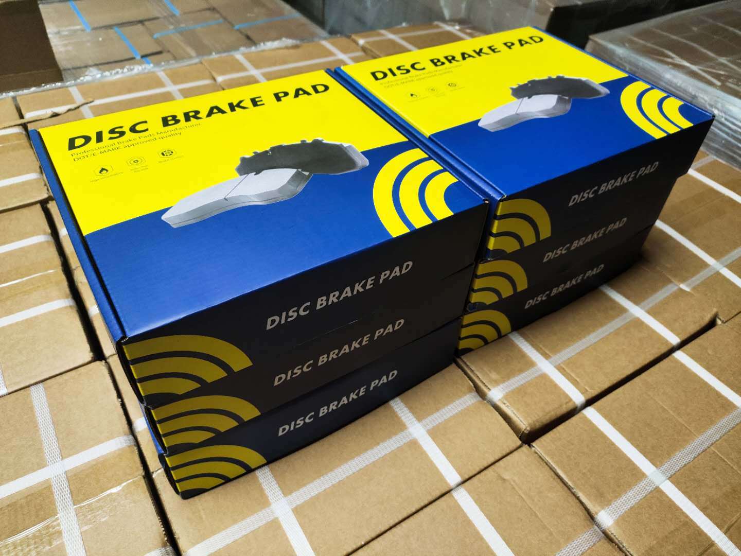 WVA29125 Special Friction Plate Semi-metal Abrasion Resistant Brake Pad for Heavy Car Truck