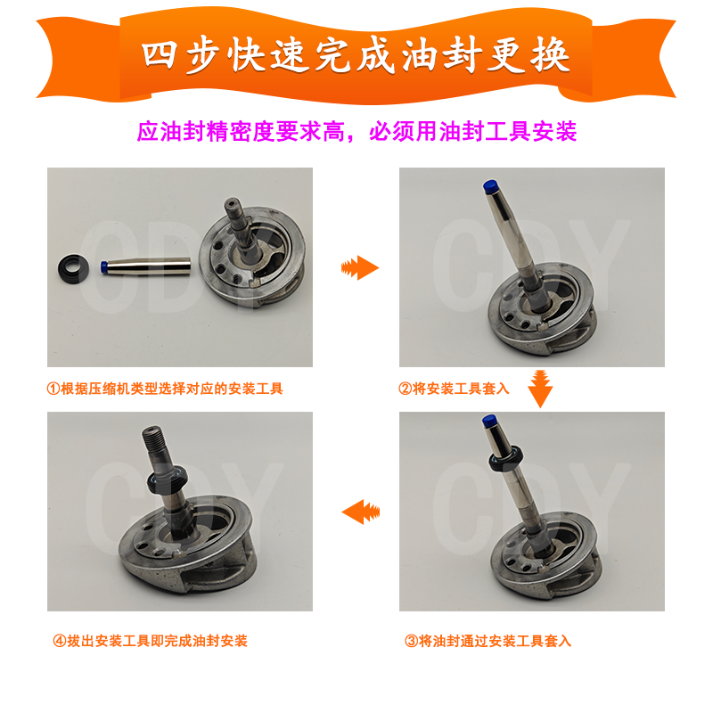Various Models of Automotive Air Conditioning Compressor Oil Seals, Central Shaft Oil Seals, Sealing Rings, Precision Air Conditioning Compressors