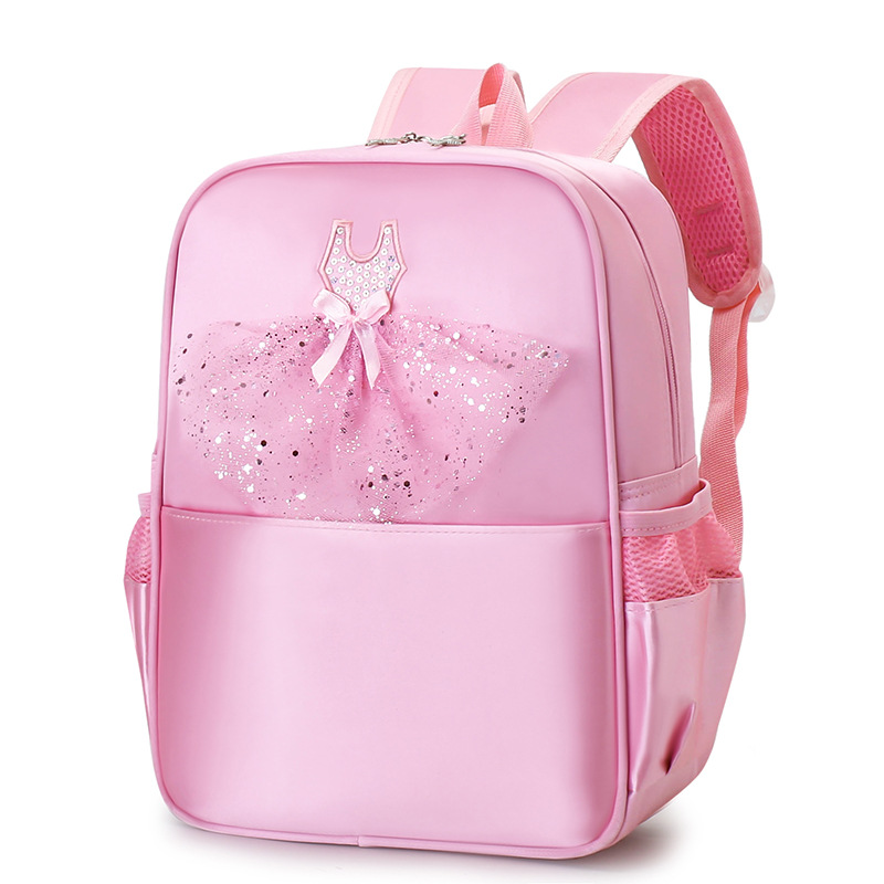 Customized children's dance bag ballet dance backpack large capacity dance schoolbag dance training class printable logo