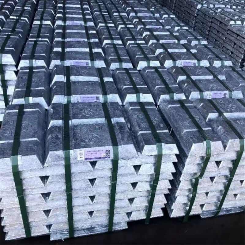 Zinc Ingot Industrial Grade Zinc Alloy Material Electroplating Die-Casting Zinc Block Metal Spray Paint Anti-Corrosion Zinc Ingot Zinc Block