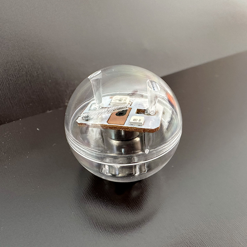 Vibration Flash Red and Blue Ball Red and Blue Movement LED Digital Movement Toy Accessories with Shell 22mm