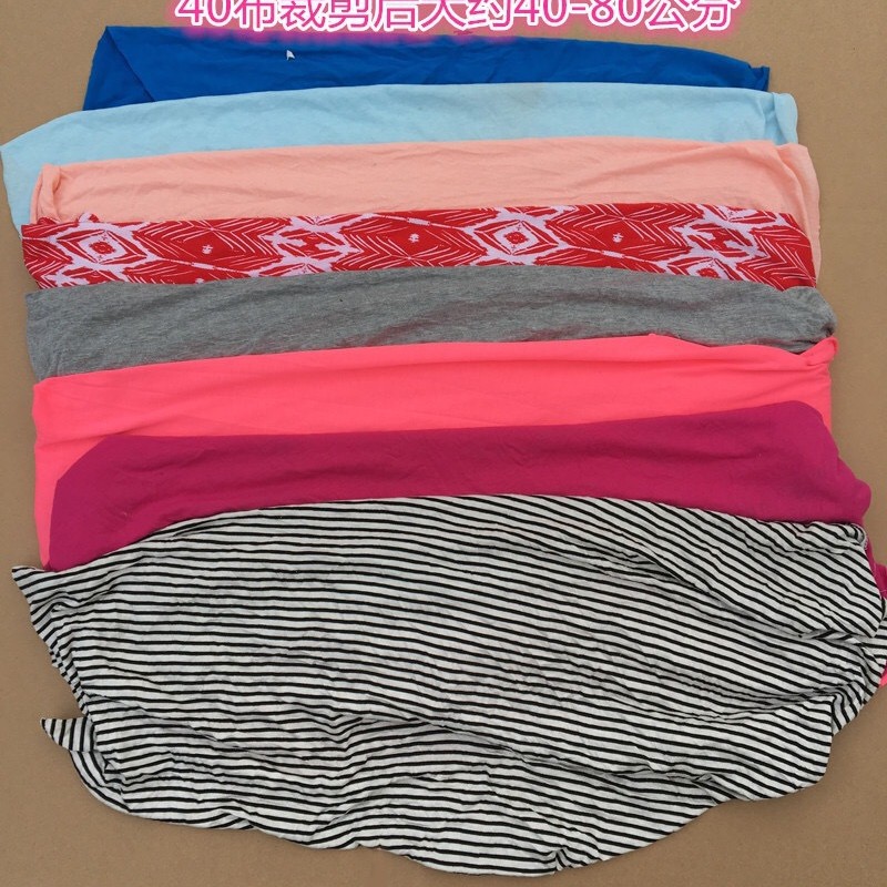 Industrial Cleaning Cloth, Multi-Colored Large Oil-Absorbing Cotton Rag, Lint-Free, Sold by Weight, Pure Cotton Scraps