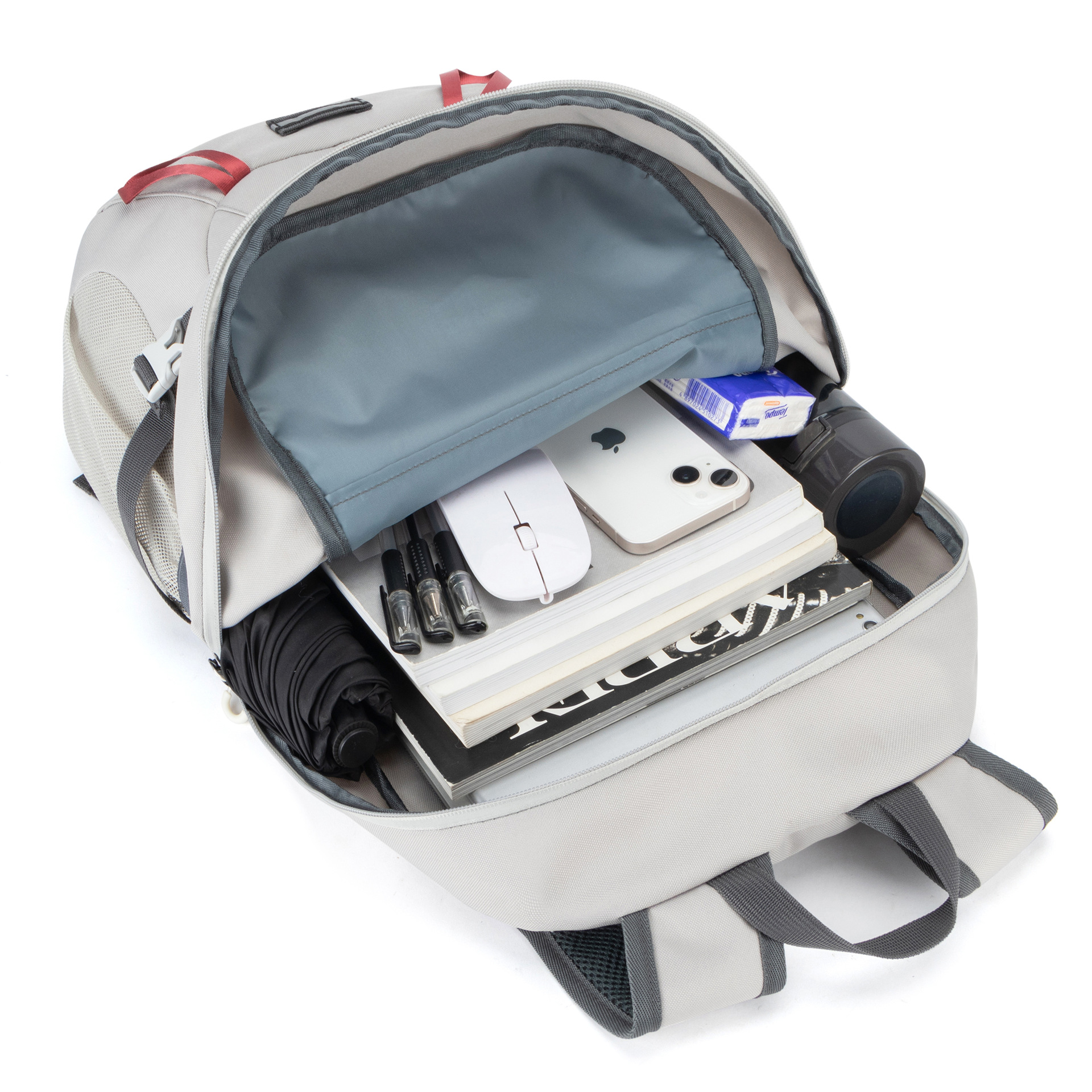 Backpack Men's Multifunctional Large Capacity Travel Bag Women's Waterproof Outdoor Mountaineering Bag Sports Backpack Lightweight Folding Bag