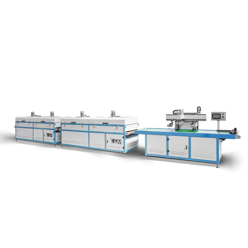 Laminated Stereo Bag Printing Machine Flat Pocket Printing Equipment Semi-automatic Non-woven Stereo Bag Screen Printing Machine