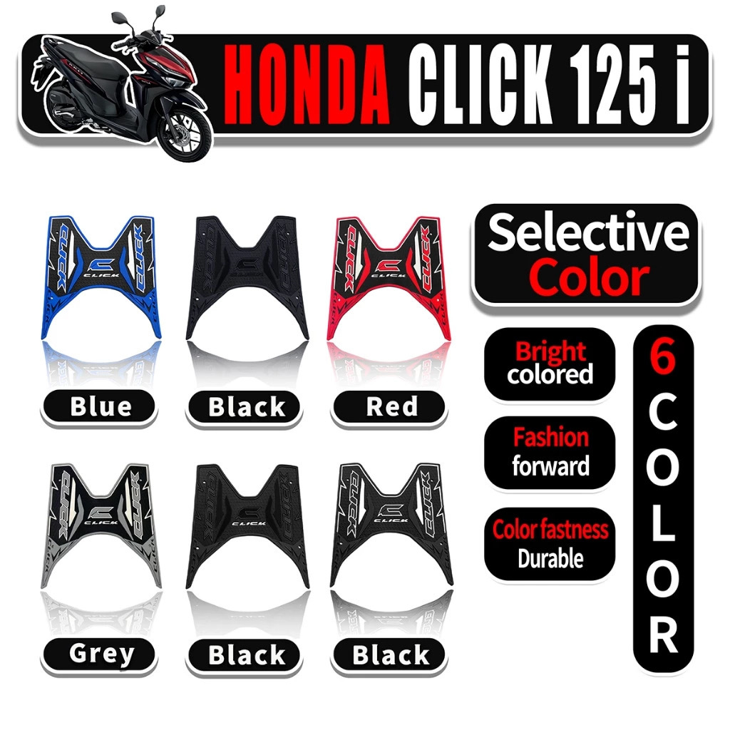 Suitable for Honda Click125I Click Scooter Motorcycle Anti-Slip Foot Pads Factory Wholesale Electric Motorcycle
