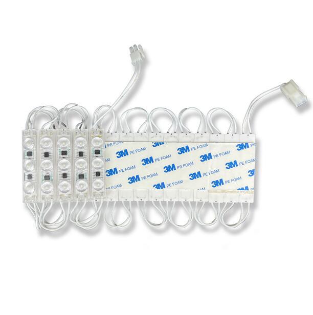 Guangzhou led110V220v Waterproof high pressure 3 lights LED Injection module highlight advertising light box signature