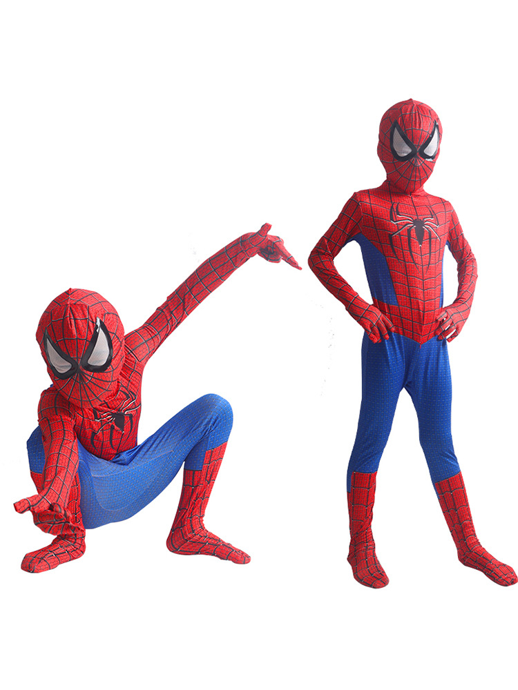 Spider Skinny Man Jumpsuit Kids Halloween Costume Expedition Clothes Extraordinary Steel Myers Costume Gwen