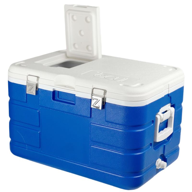 Baochen Youleng 40L High-End Full Pu Insulated Cooler Box for Sea Fishing, Outdoor Barbecue, Travel, Seafood, and Milk Transportation