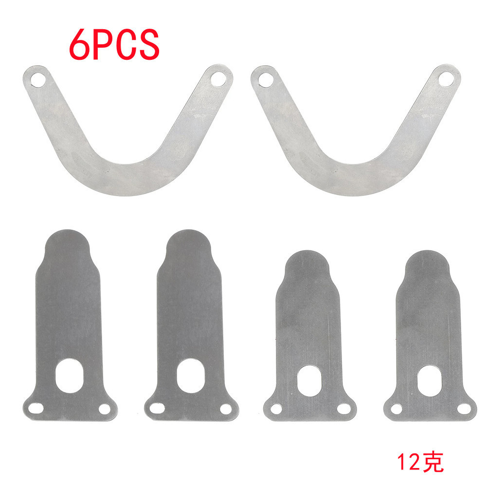 Набор из 6 частей тихого безмасляного компрессора головка насоса пластина клапана ремень поршневой машины