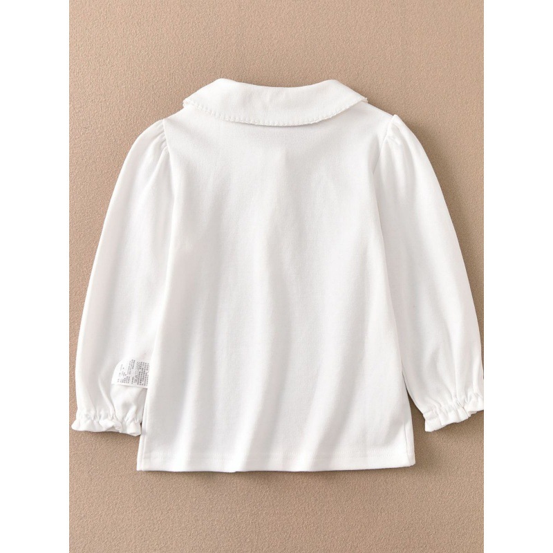 School Uniforms, Performance Clothes, Versatile Exported to Japan, White Student T-Shirts, Bottoming Shirts, Boys and Girls, Kidsren's Bottoming Shirts