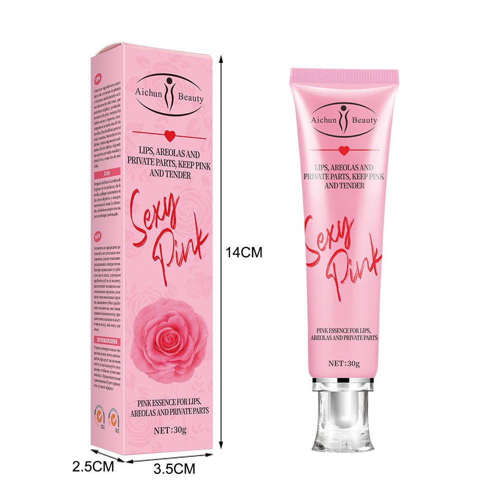 Cross-Border Aichun Tender Red Pigment Female Areola Lip Body Brightening Essence Gel Private Pink