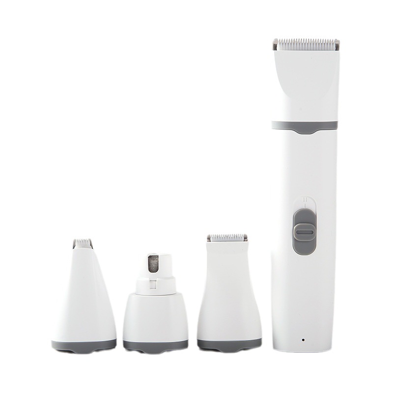 Upgraded new pet shaving set four-in-one Multi-purpose cutter head can replace shaving body hair and foot hair cross-border explosion