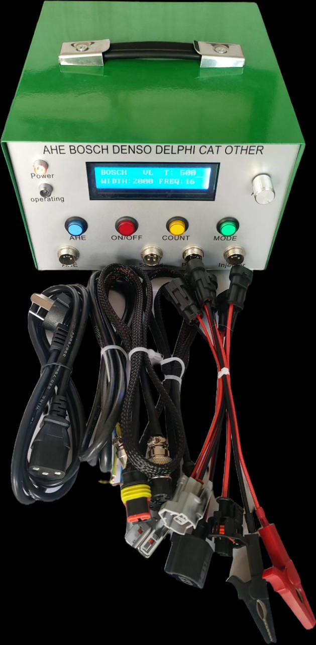 CRI250A piezoelectric injector comprehensive tester with AHE dynamic lift stroke measurement tool