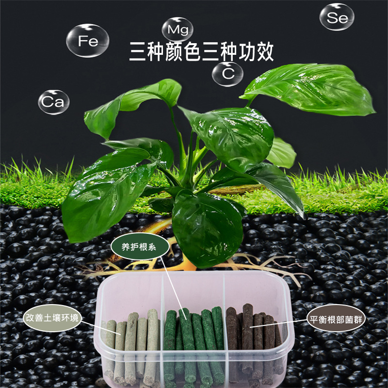 Three-Color Plant Slow-Release Nutrient Stick Six-In-One Universal Plant Medical Kit for Potted Plants and Flowers Emergency Treatment