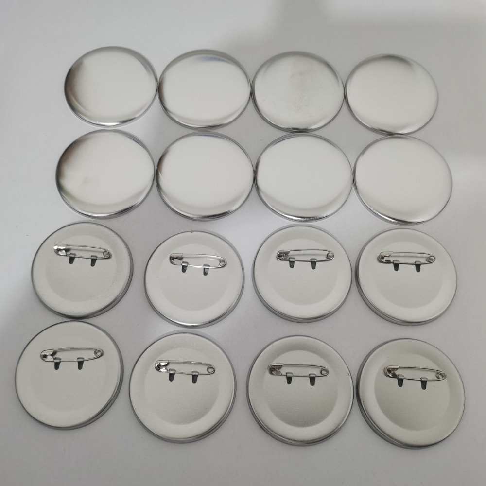 58mm Bar Badge Consumables Rigu Bottom Round Rust-proof Oil-coated Tinplate Badge Blank Thickeneded Material